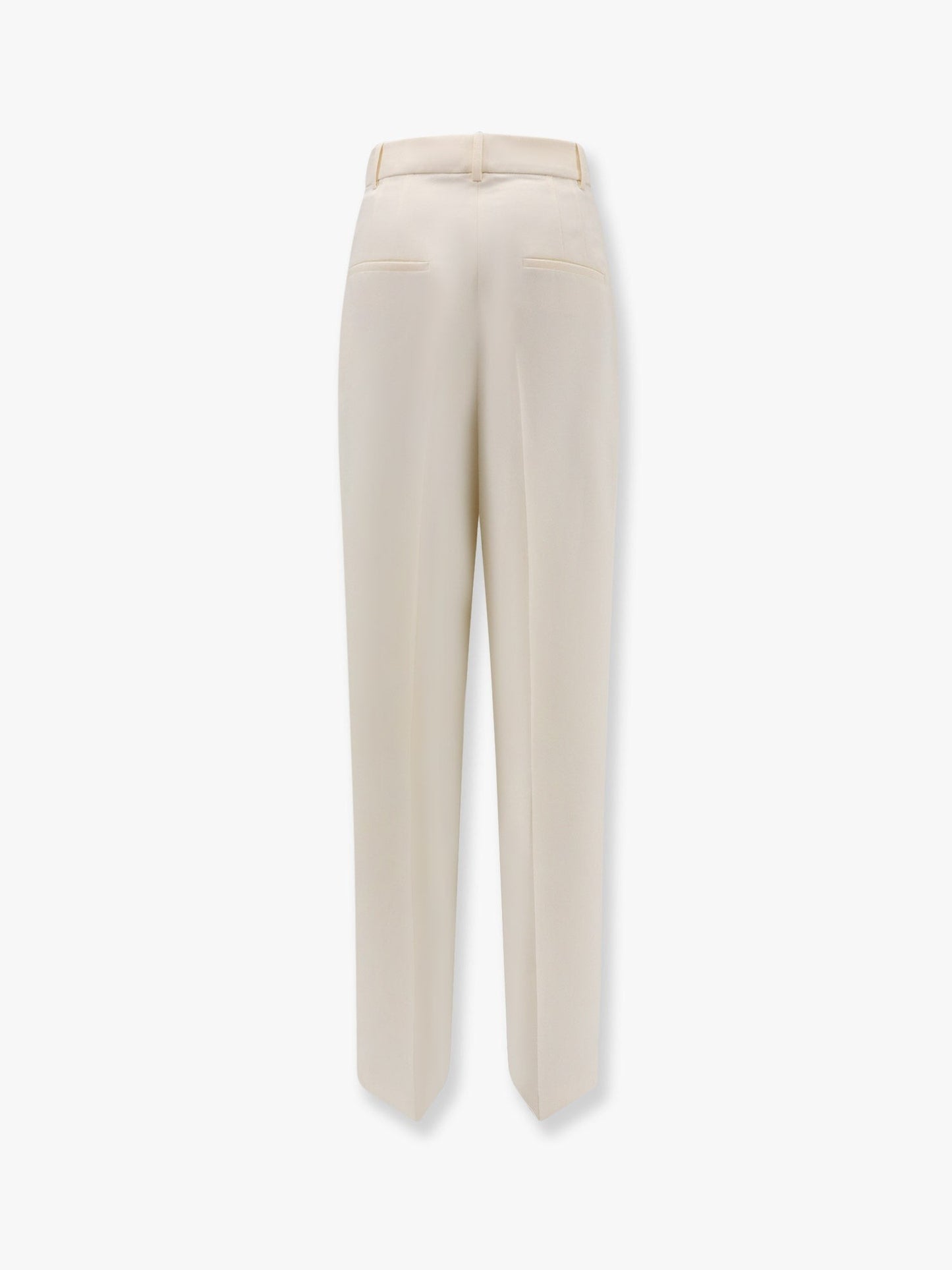 ROHE Recycled material trouser with wide leg
