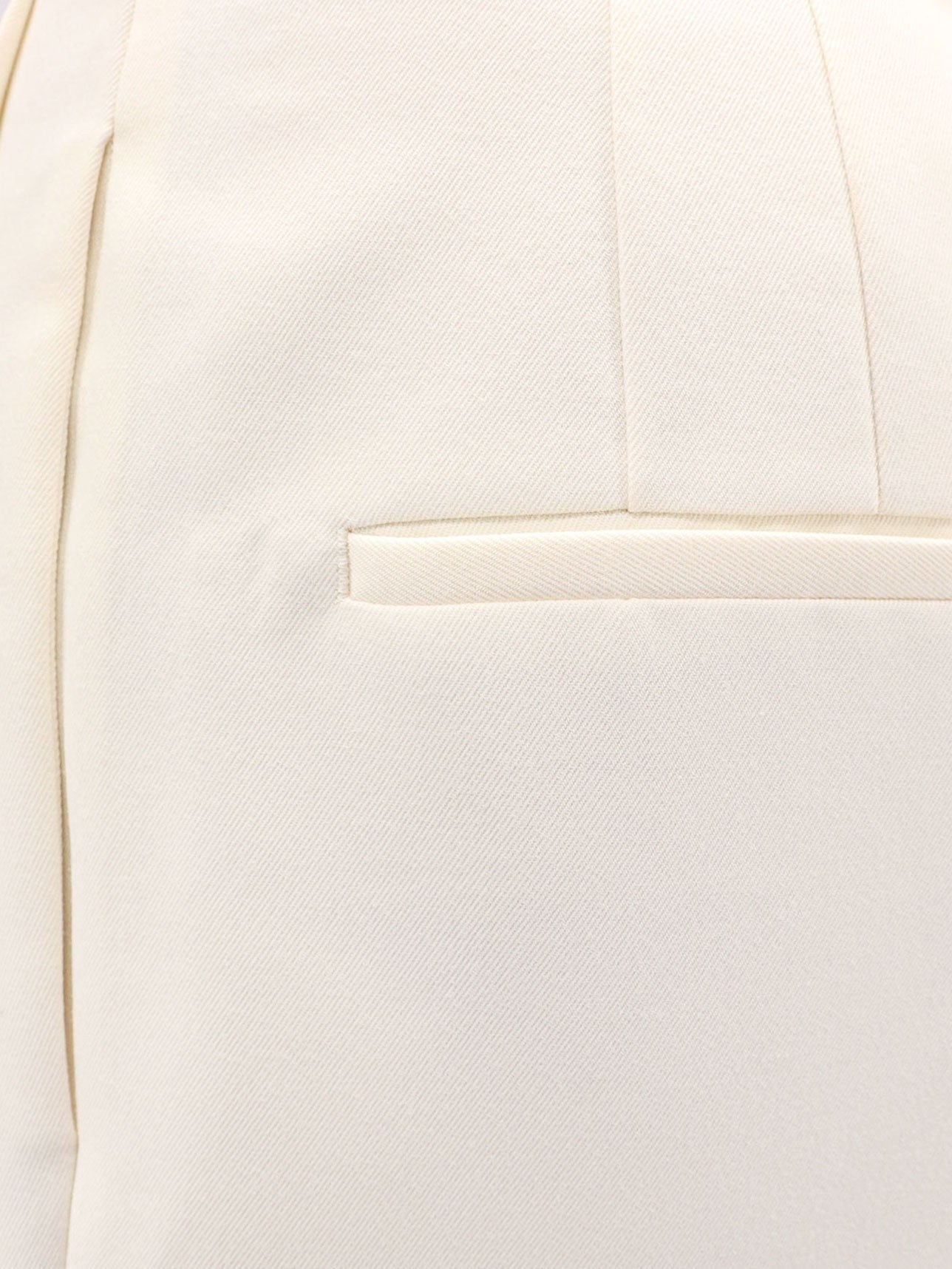 ROHE Recycled material trouser with wide leg