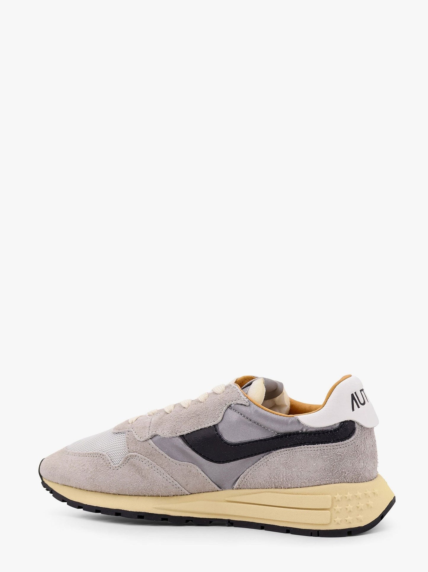 Autry Reelwind low nylon and suede sneakers