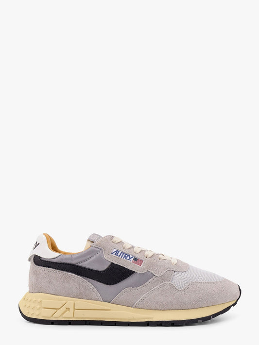 Autry Reelwind low nylon and suede sneakers