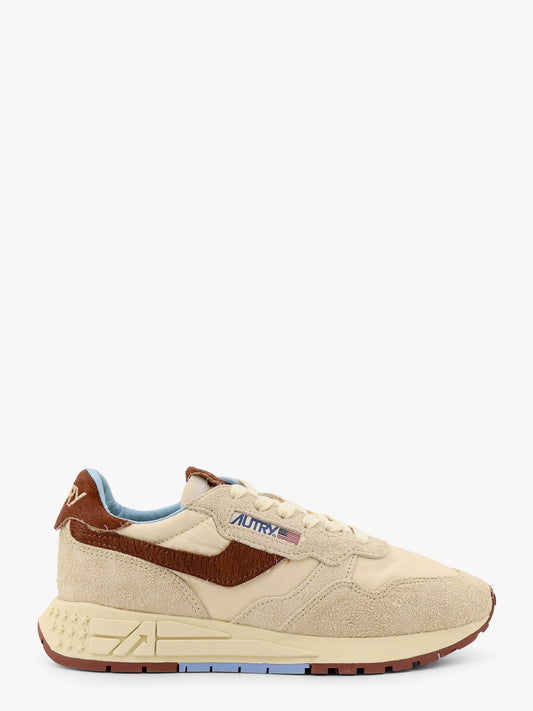 Autry Reelwind suede and nylon sneakers