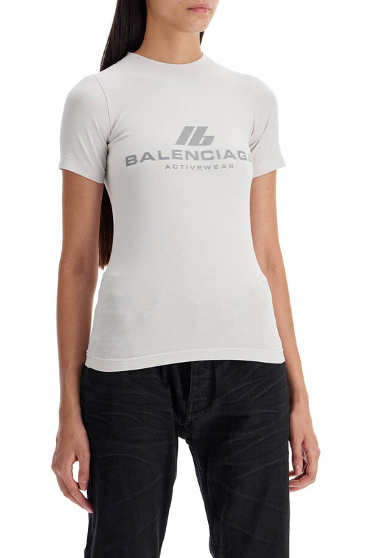 Balenciaga reflective logo t-shirt