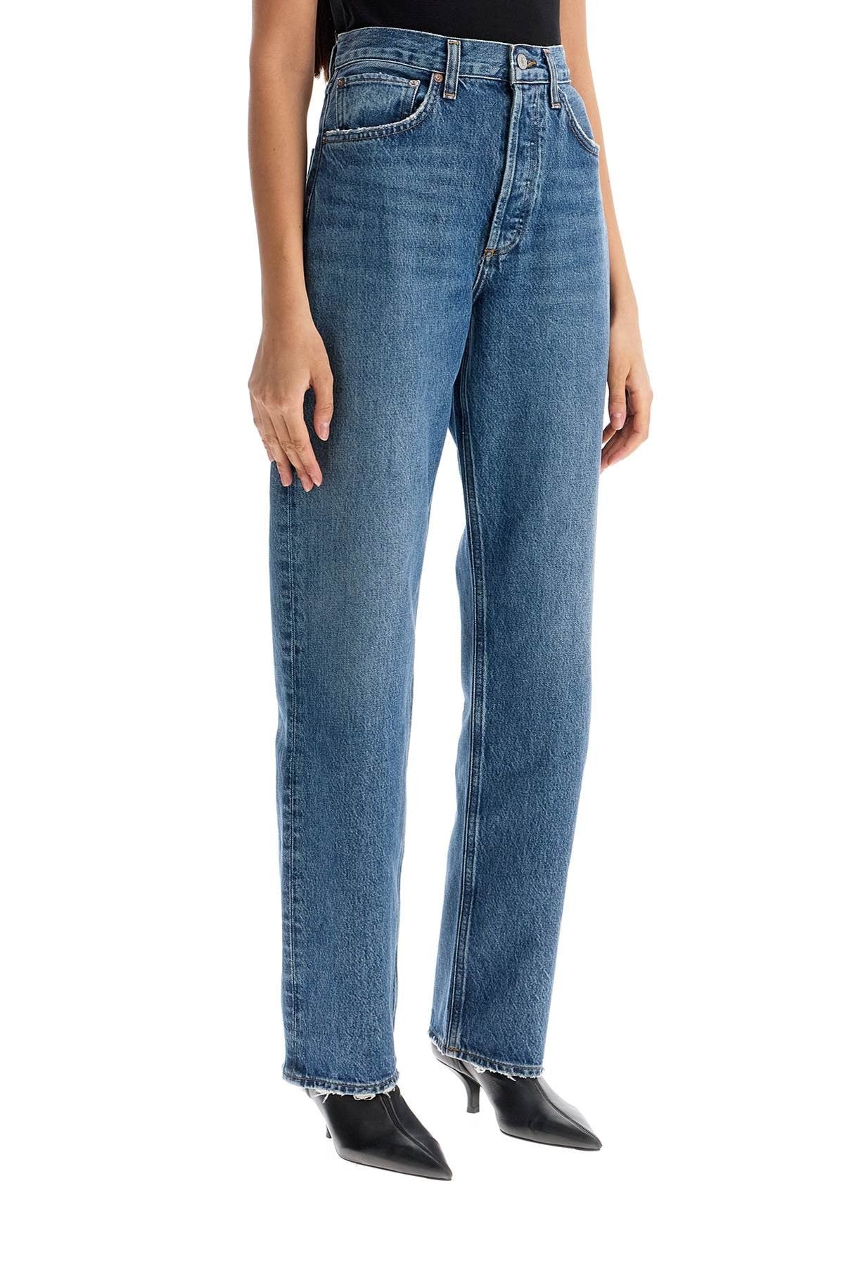 AGOLDE relaxed straight fit kelly jeans