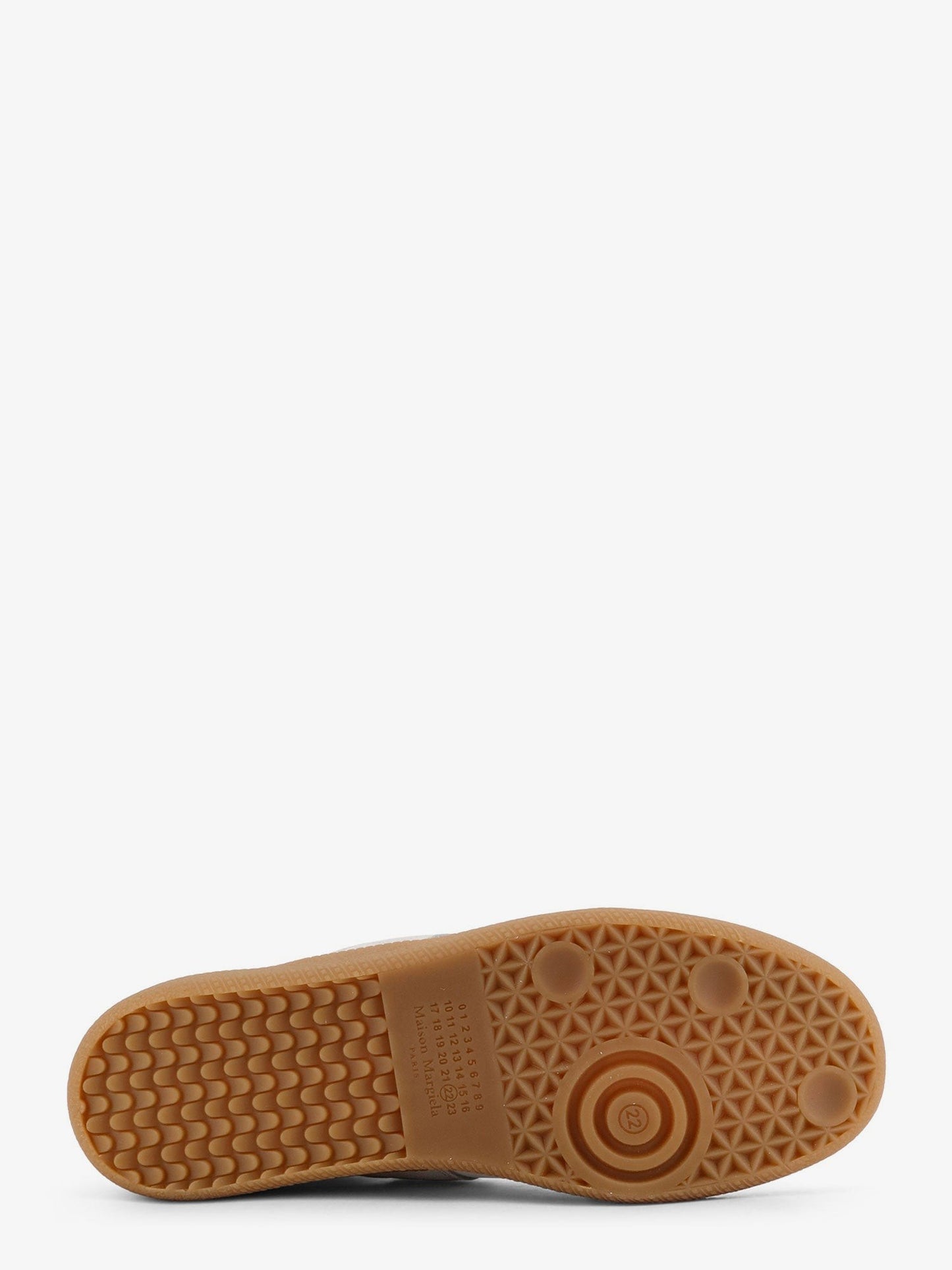 Maison Margiela Replica leather and suede low-top sneakers