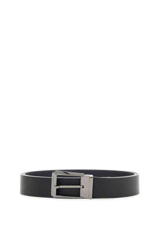 Ferragamo reversible belt with square buckle