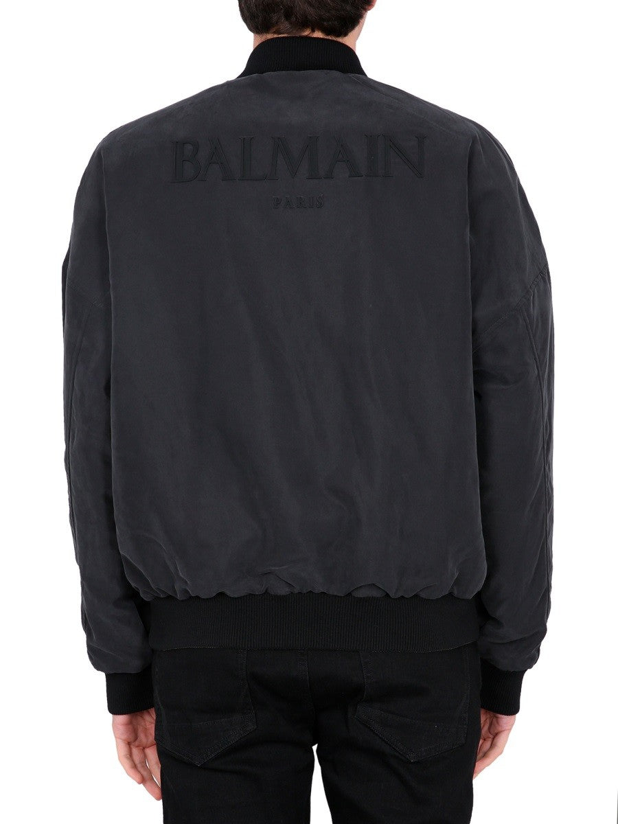 Balmain REVERSIBLE BOMBER JACKET