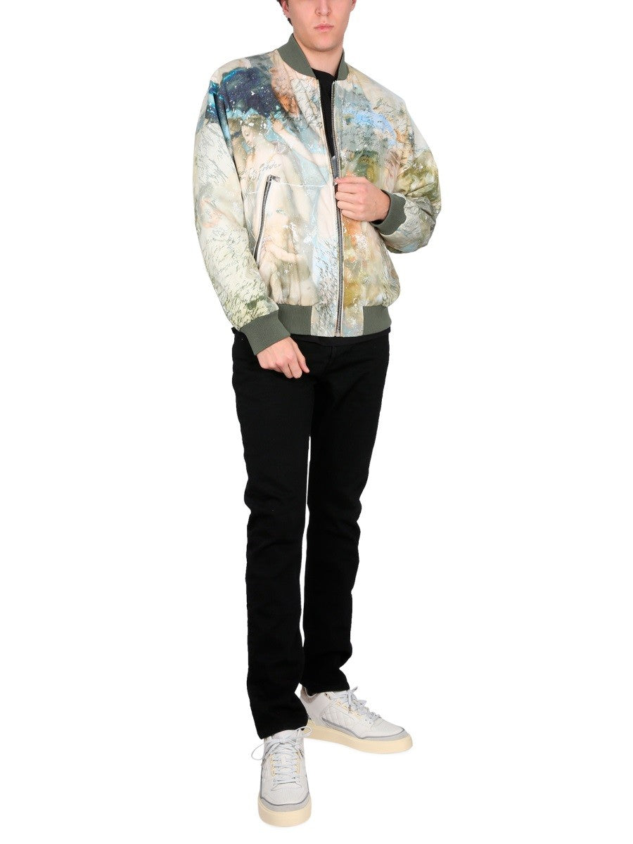 Balmain REVERSIBLE BOMBER JACKET