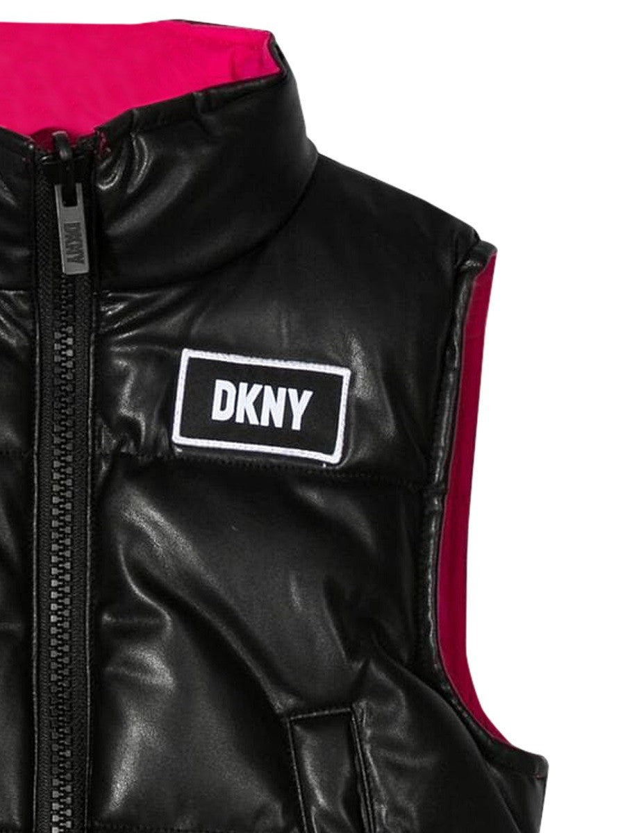 dkny REVERSIBLE SLEEVELESS DOWN JACKET