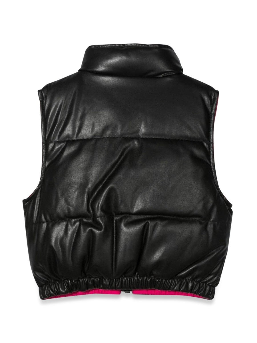 dkny REVERSIBLE SLEEVELESS DOWN JACKET