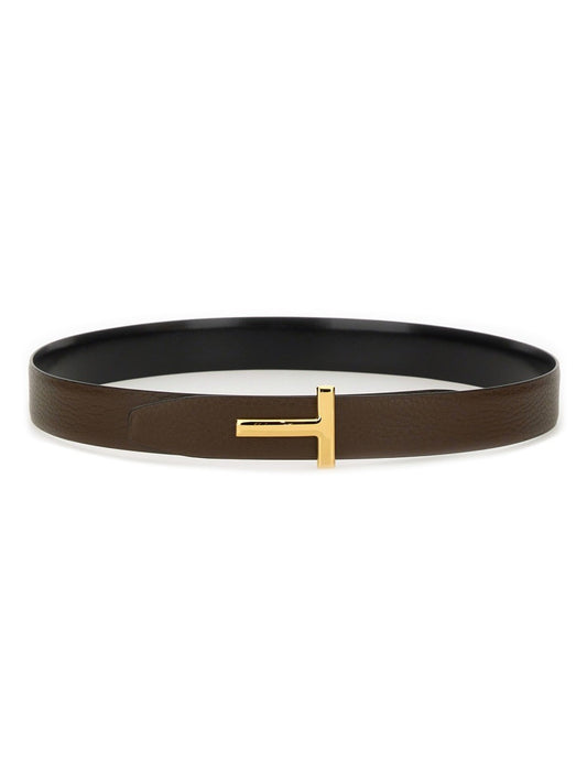 TOM FORD REVERSIBLE "T LINE" BELT