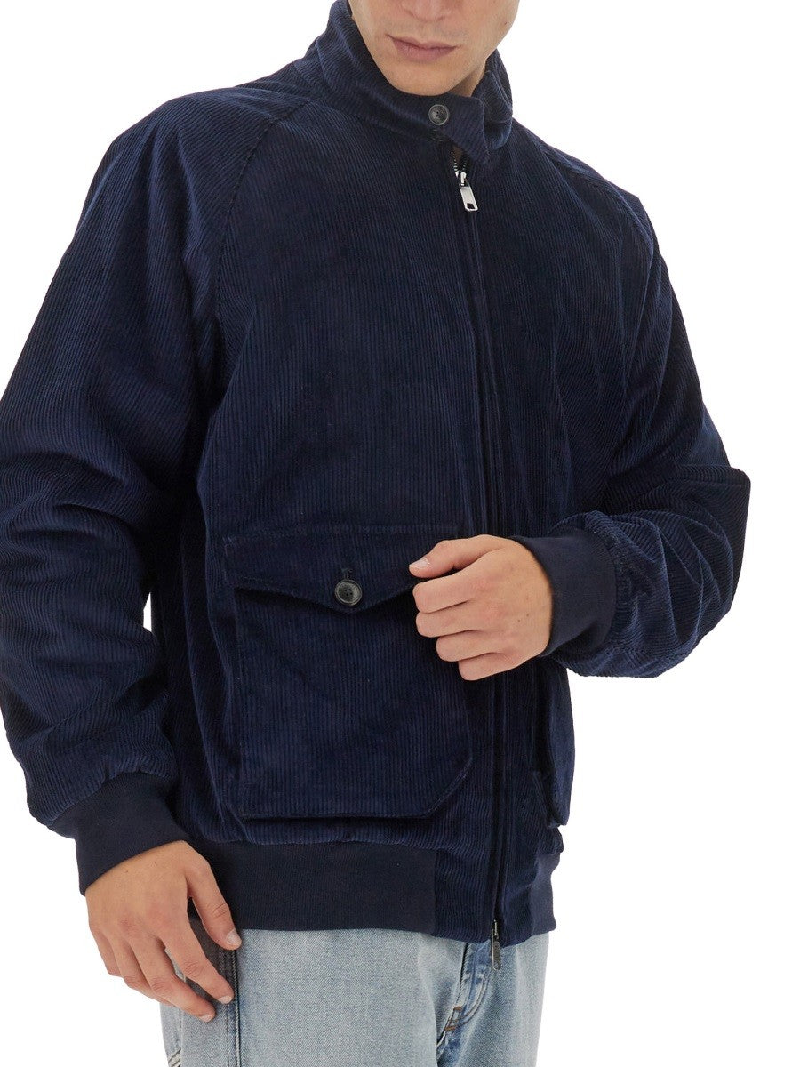 BARACUTA RIBBED JACKET