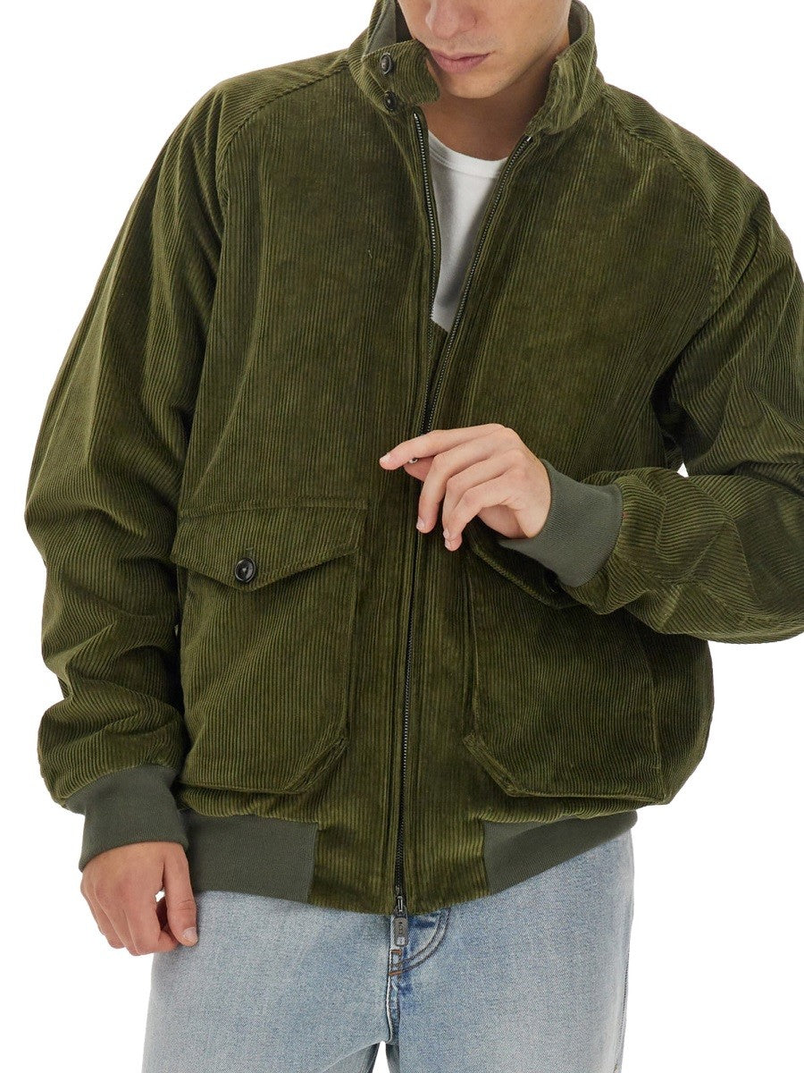 BARACUTA RIBBED JACKET