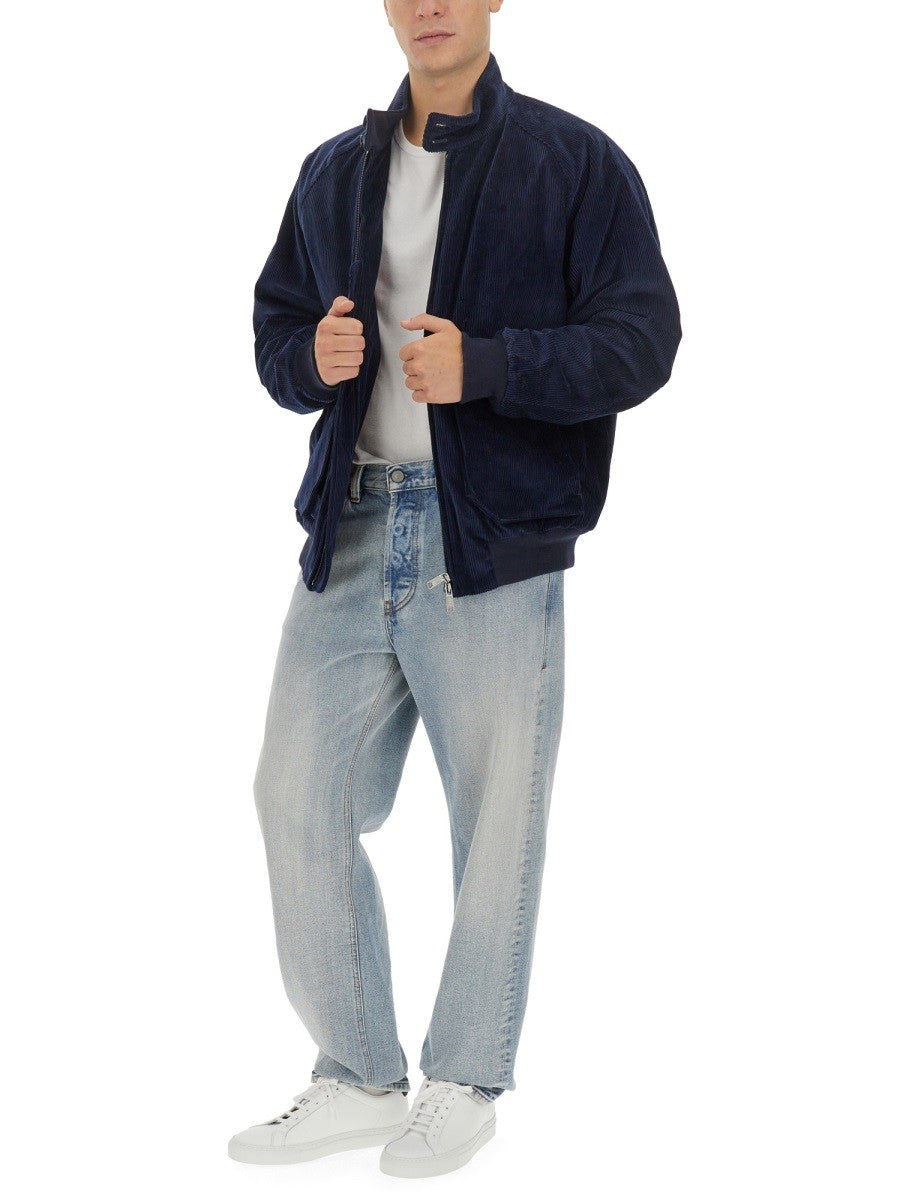 BARACUTA RIBBED JACKET