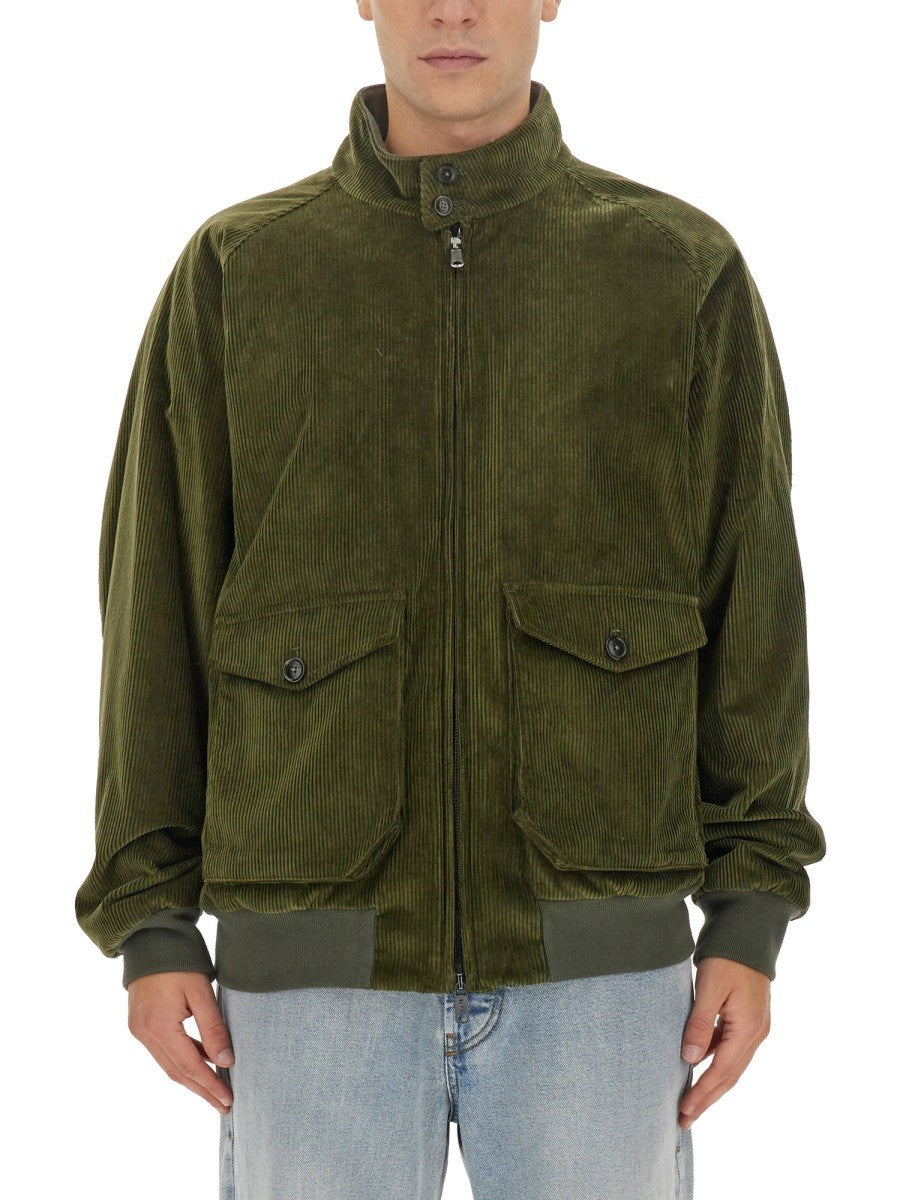 BARACUTA RIBBED JACKET