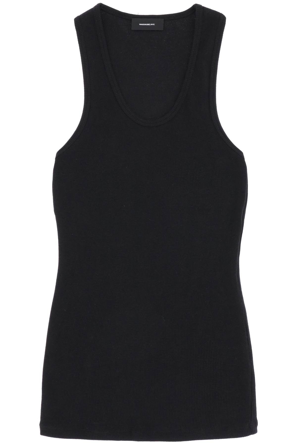 WARDROBE.NYC ribbed sleeveless top with