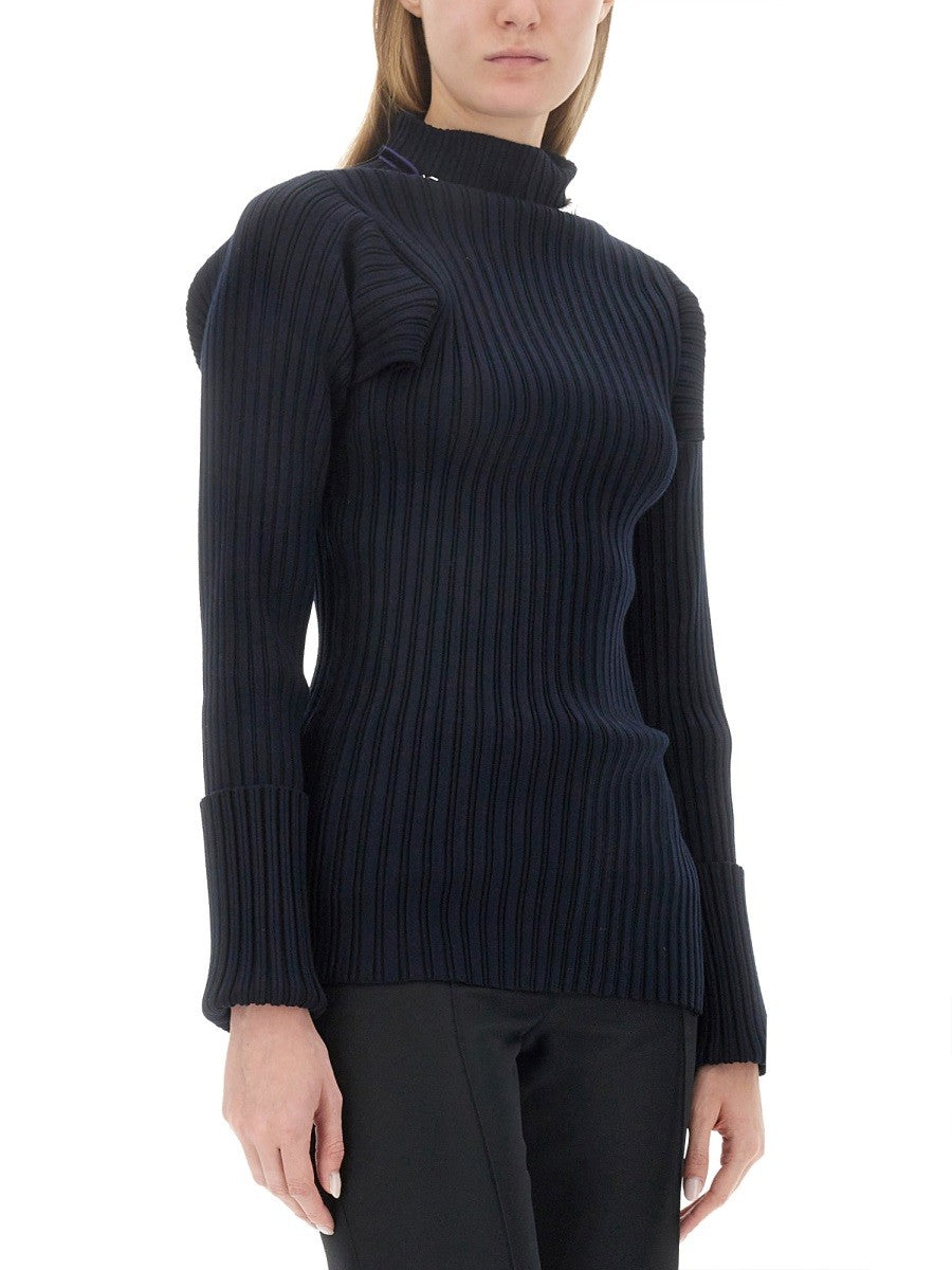 Philosophy Di Lorenzo Serafini RIBBED STRETCH KNIT