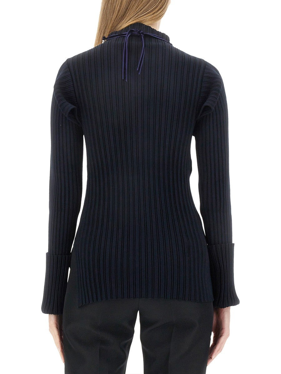 Philosophy Di Lorenzo Serafini RIBBED STRETCH KNIT