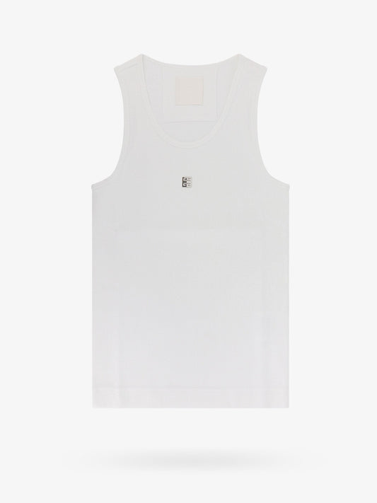 Givenchy Ribbed tank top with 4g detail