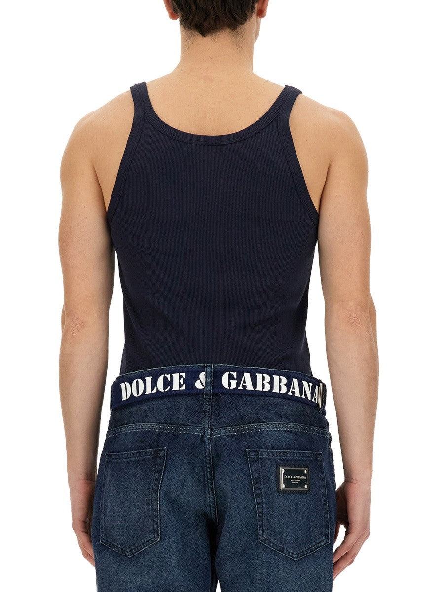 Dolce & Gabbana RIBBED TANK TOP