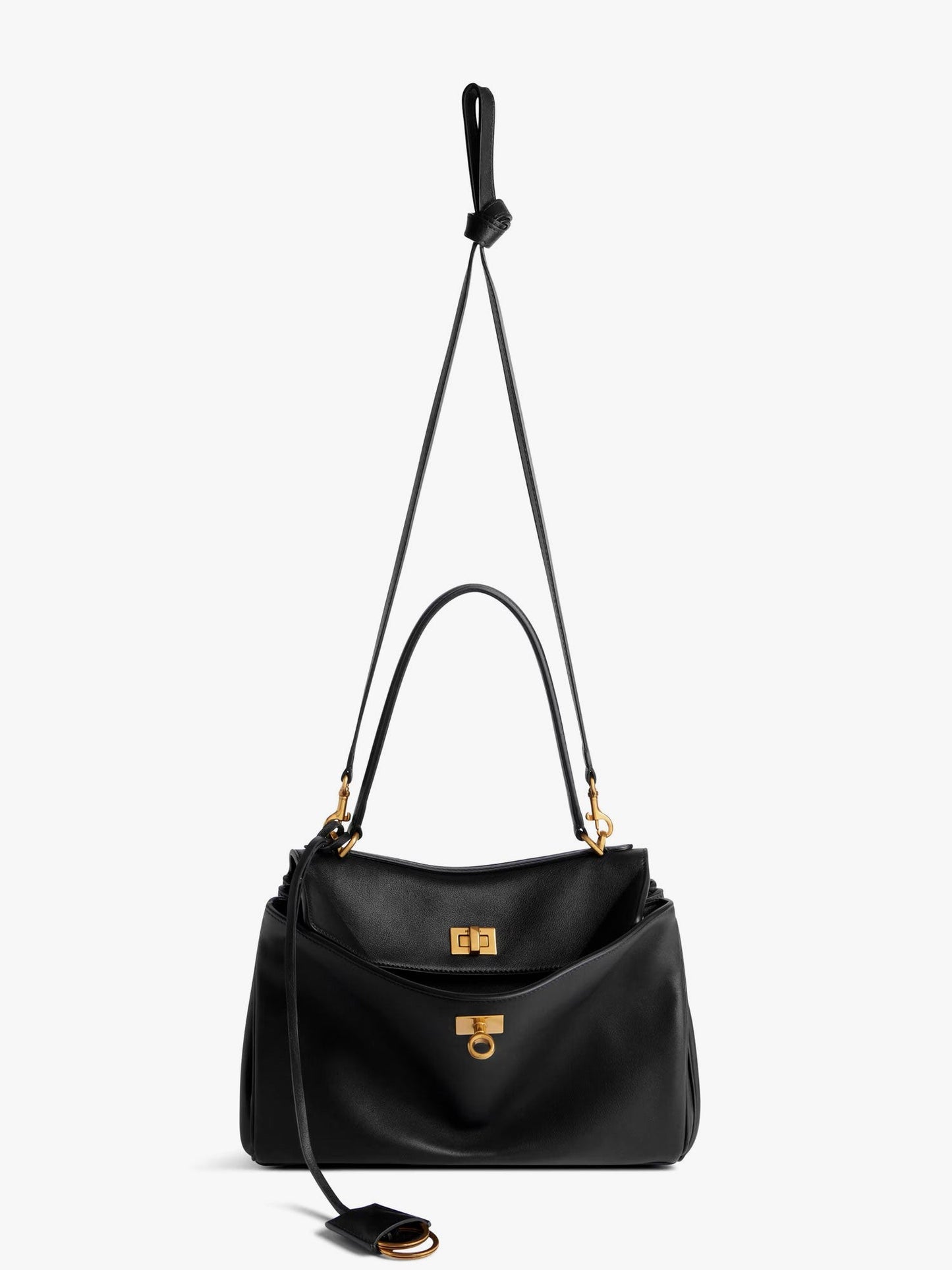 Balenciaga Rodeo leather shoulder bag