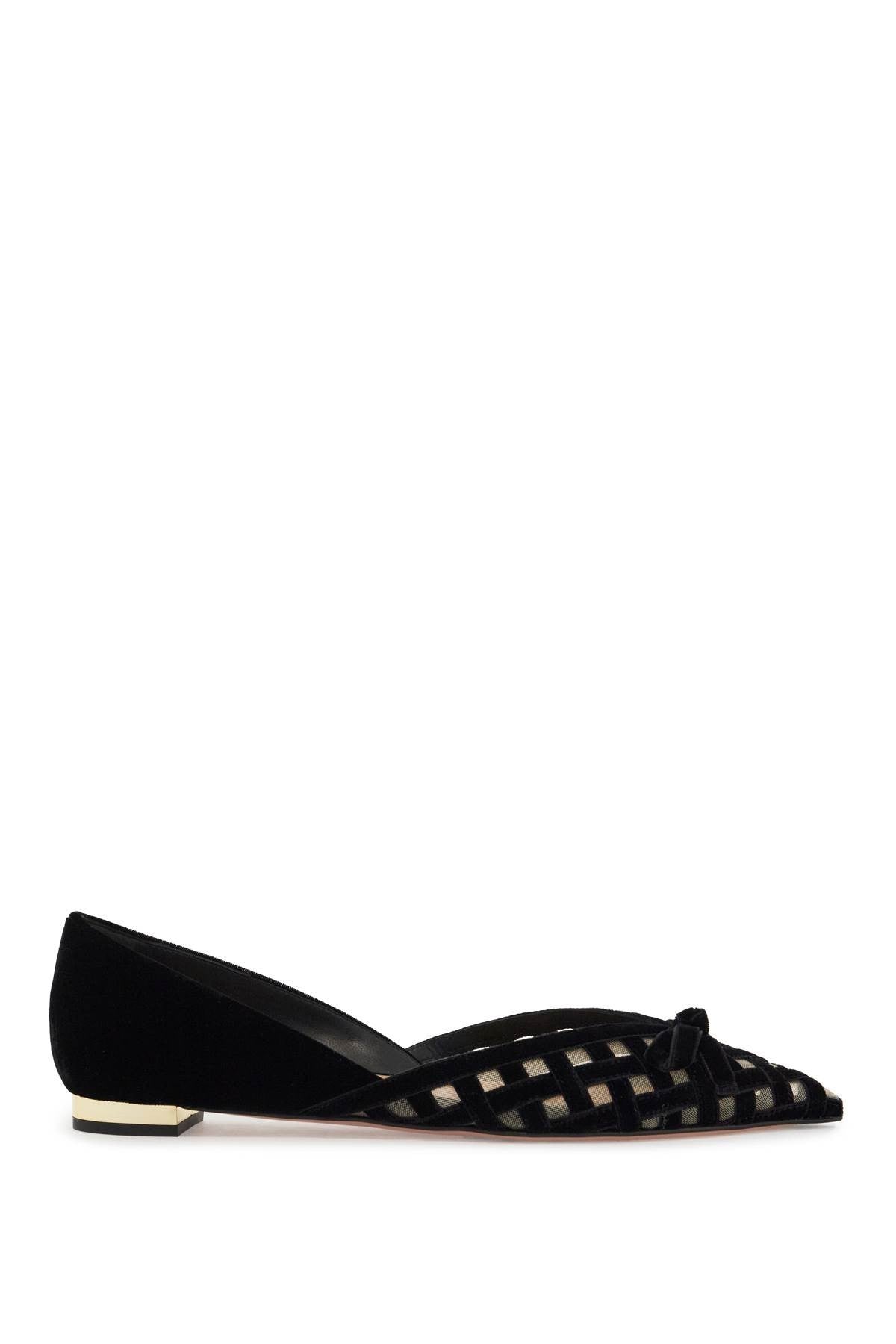 AQUAZZURA romantic ballet flats made of