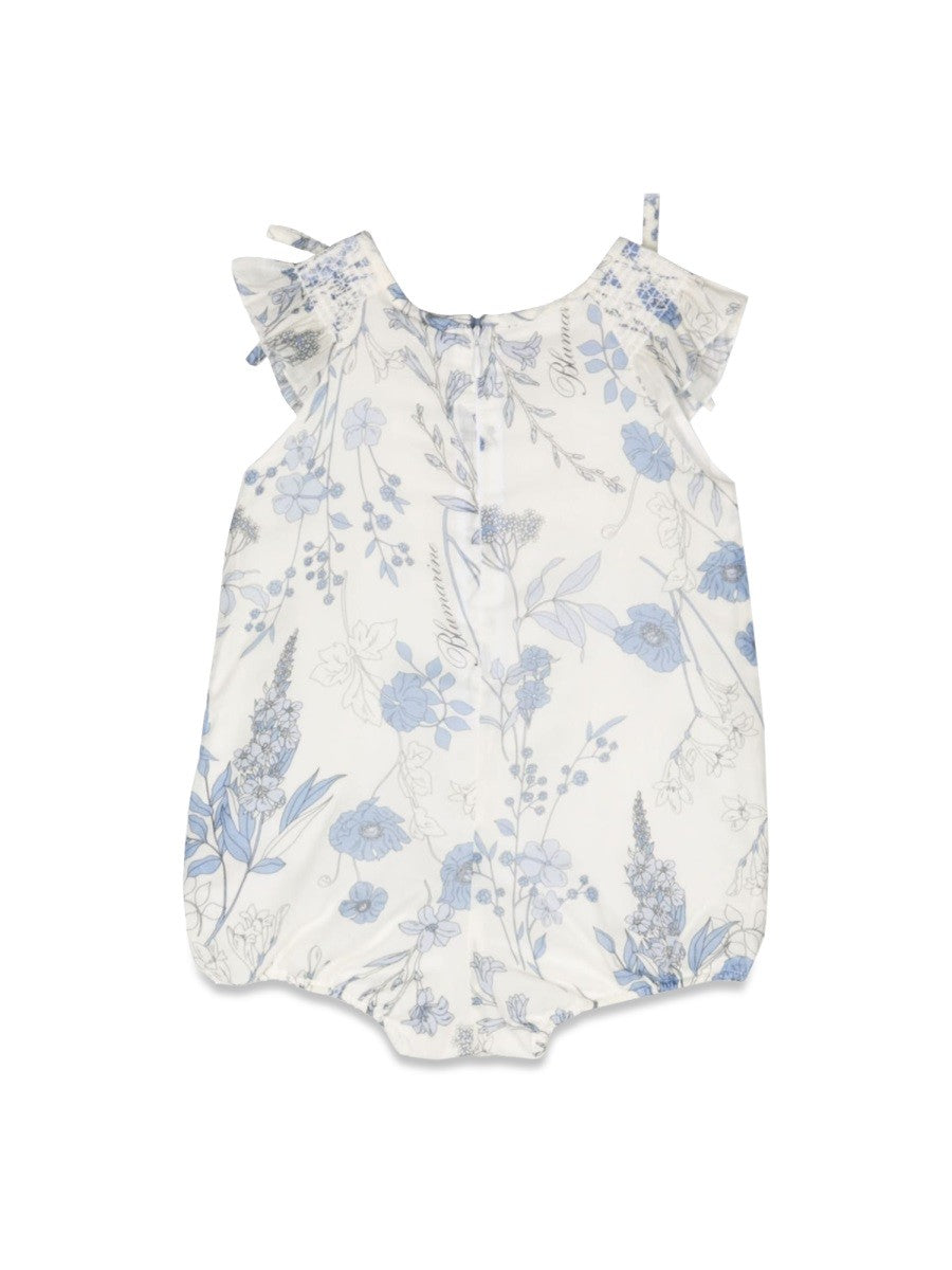 MISS BLUMARINE romper flowers