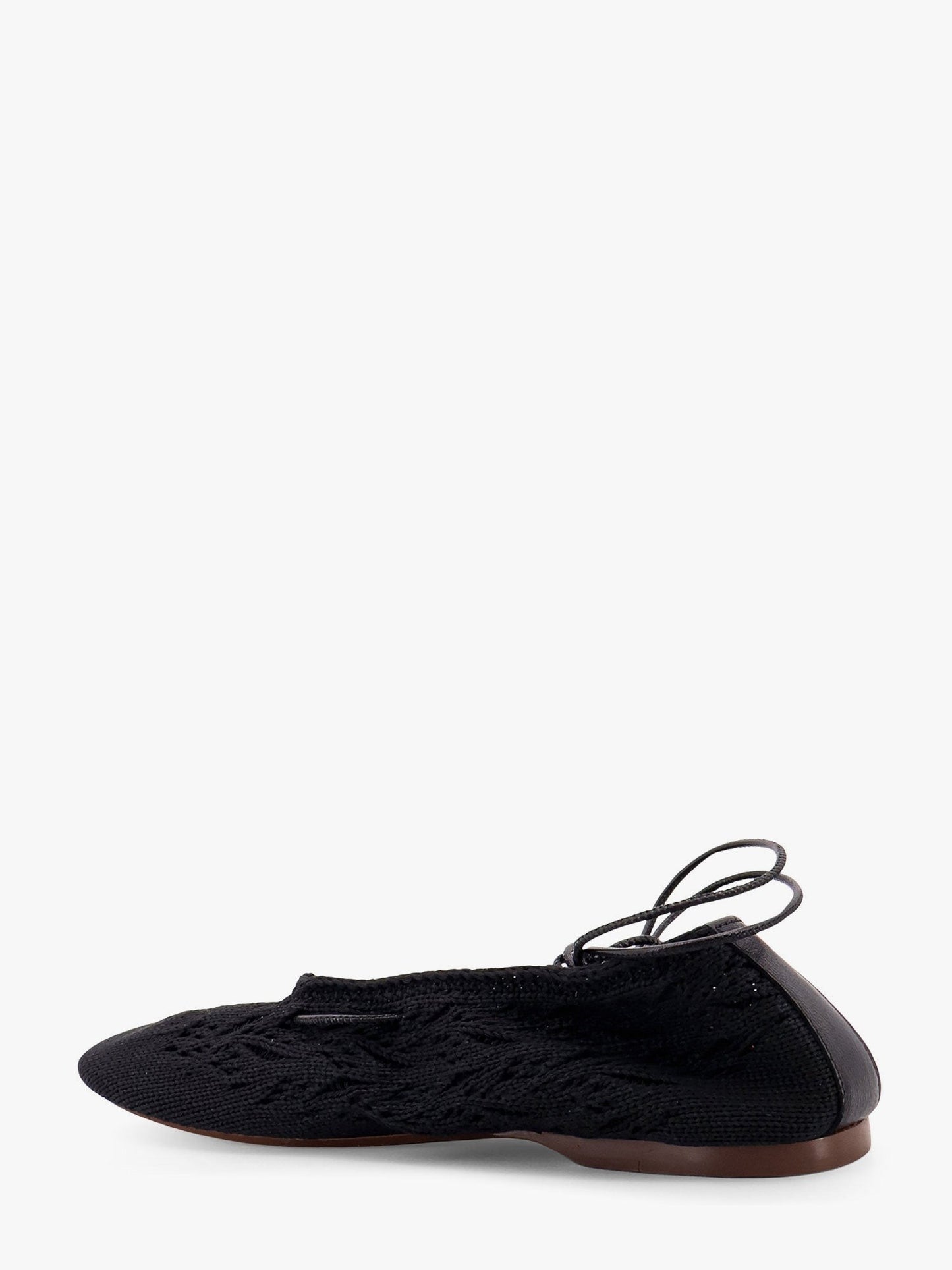 ALOHAS Rosemary crochet ballerinas with ankle ties