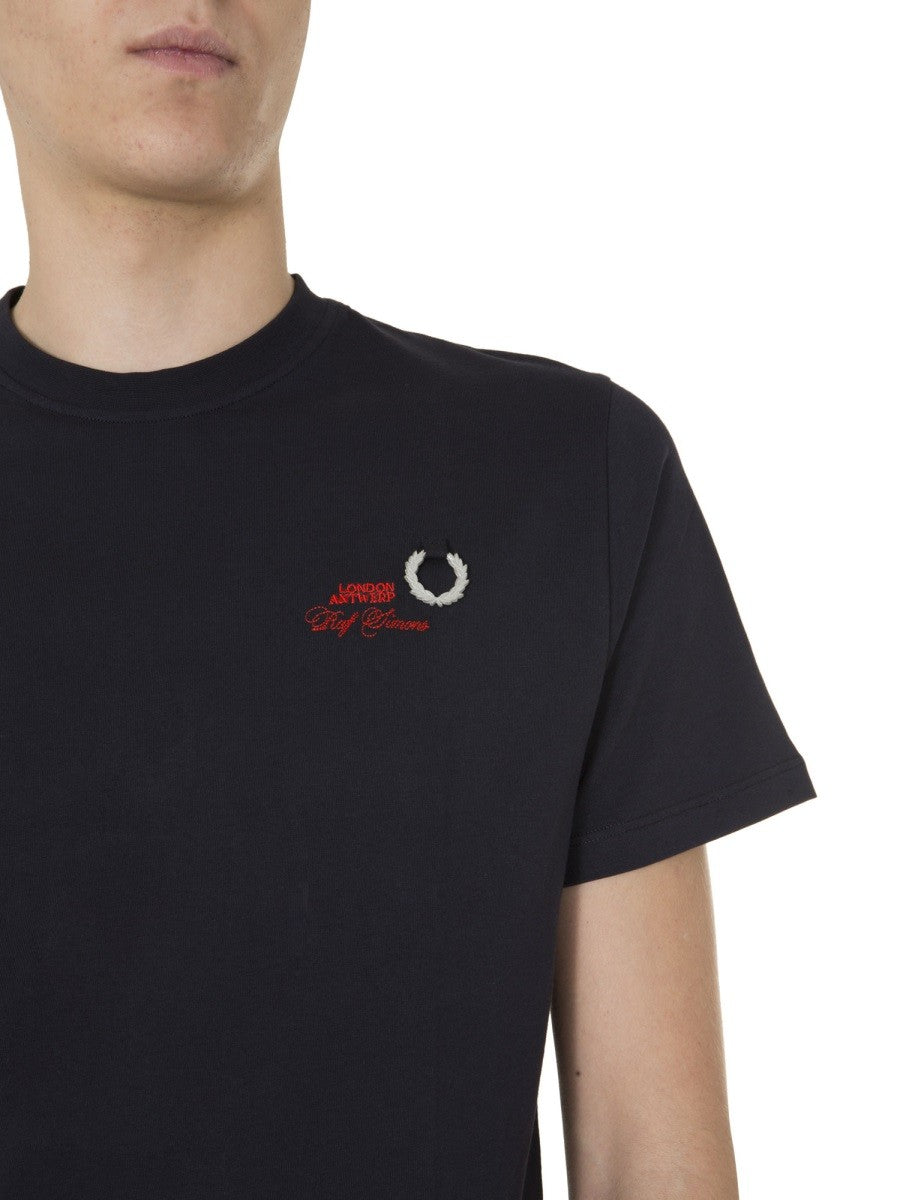 FRED PERRY X RAF SIMONS ROUND NECK T-SHIRT