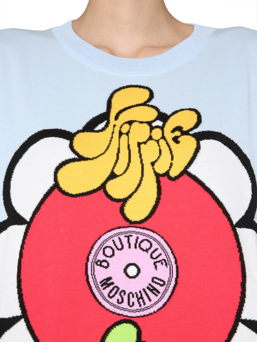 Boutique Moschino ROUND NECK T-SHIRT