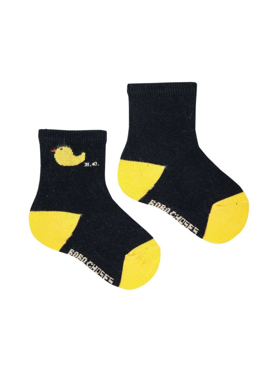 BOBO CHOSES rubber duck short socks