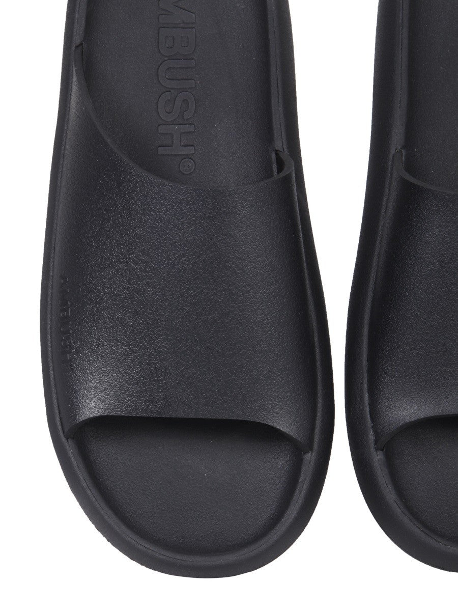 AMBUSH RUBBER SLIDE SANDALS
