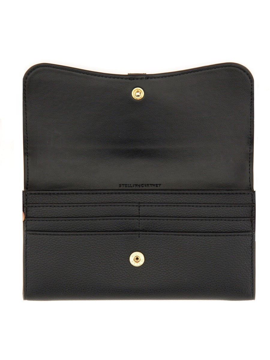 stella mccartney "RYDER" WALLET WITH FLAP