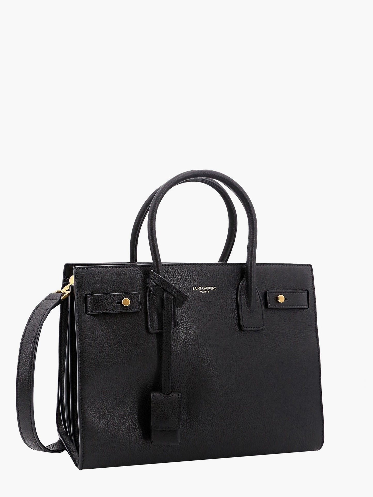 Saint Laurent Sac De Jour Baby textured leather crossbody bag