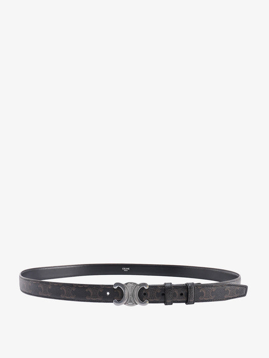 Celine Saffiano leather belt