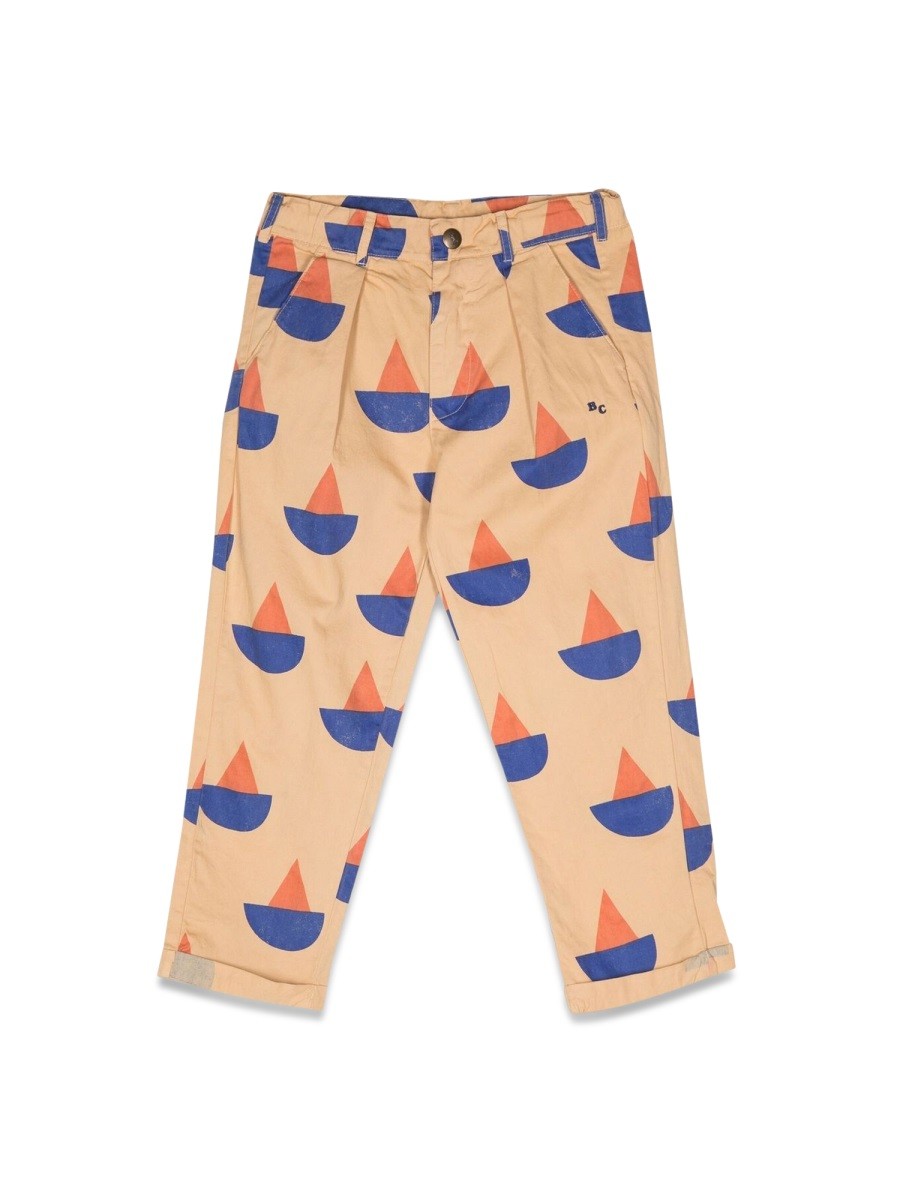 BOBO CHOSES sail boat all over chino pants