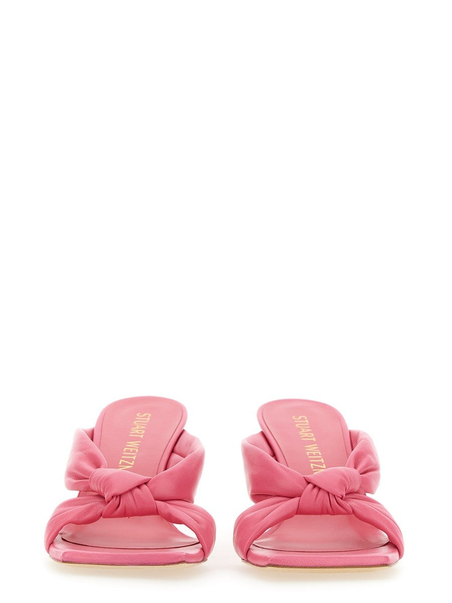 Stuart Weitzman SANDAL WITH BOW