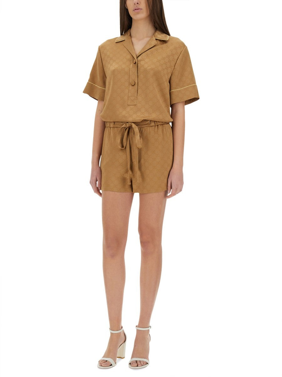 Gucci SATIN GG SHIRT
