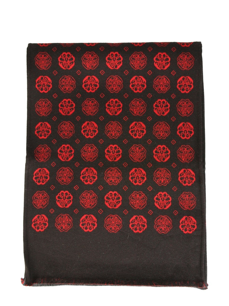 Alexander Mcqueen SCARF WITH JACQUARD PATTERN