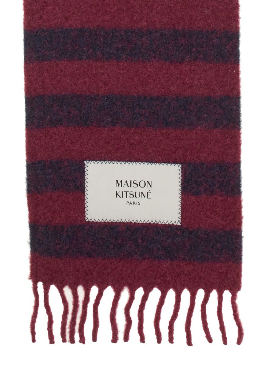 Maison Kitsune SCARF WITH LOGO