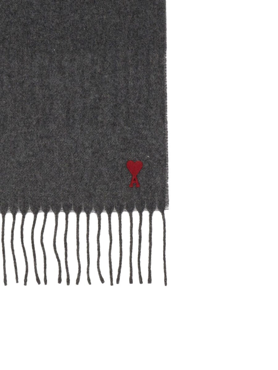 AMI PARIS SCIARPA CON LOGO