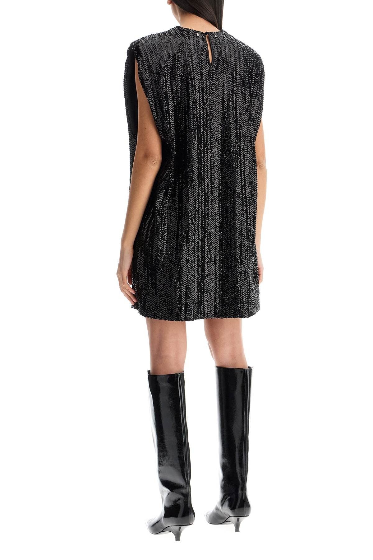 Golden Goose sequin mini dress.