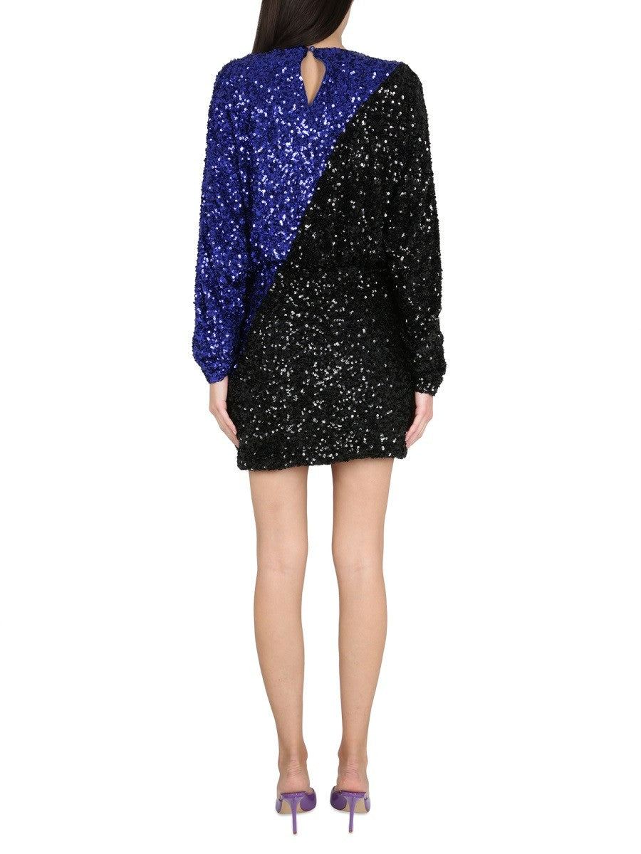 ROTATE BIRGER CHRISTENSEN SEQUINED DRESS