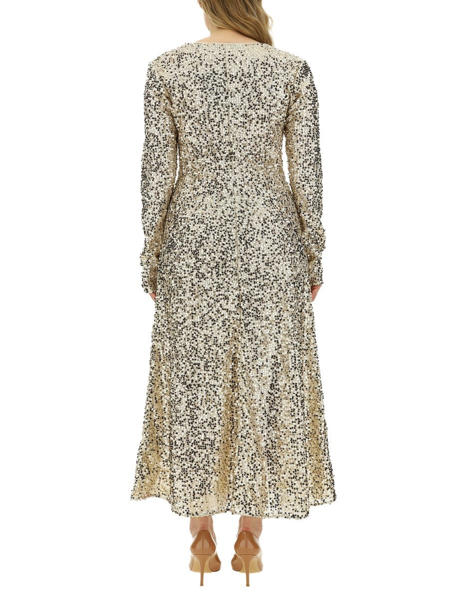 ROTATE BIRGER CHRISTENSEN SEQUINED DRESS