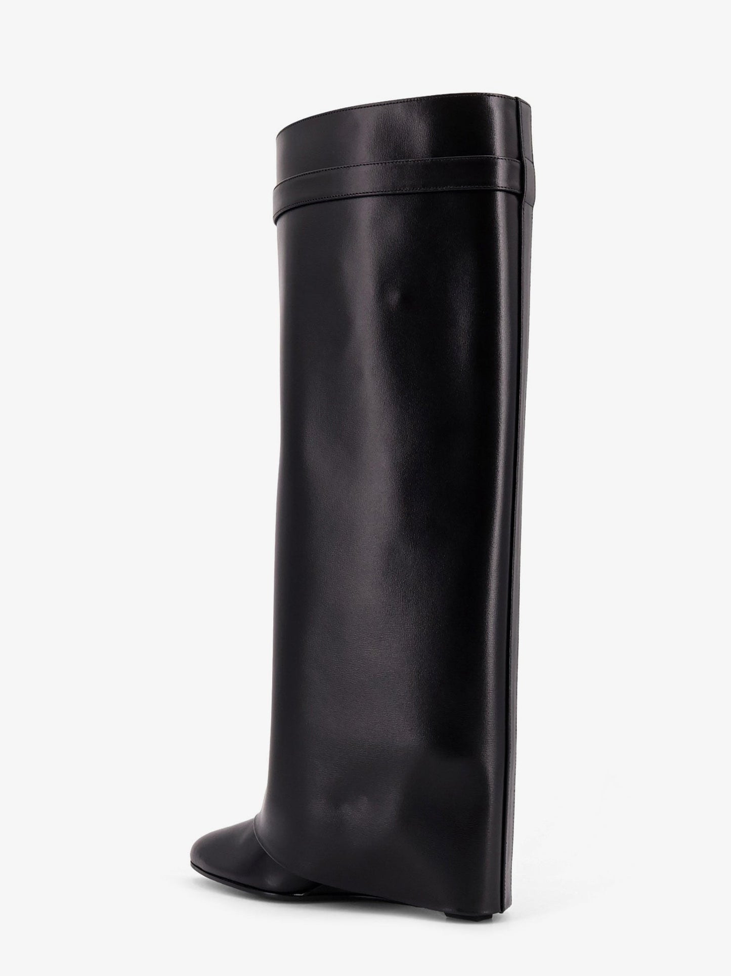 Givenchy Shark Lock leather boots