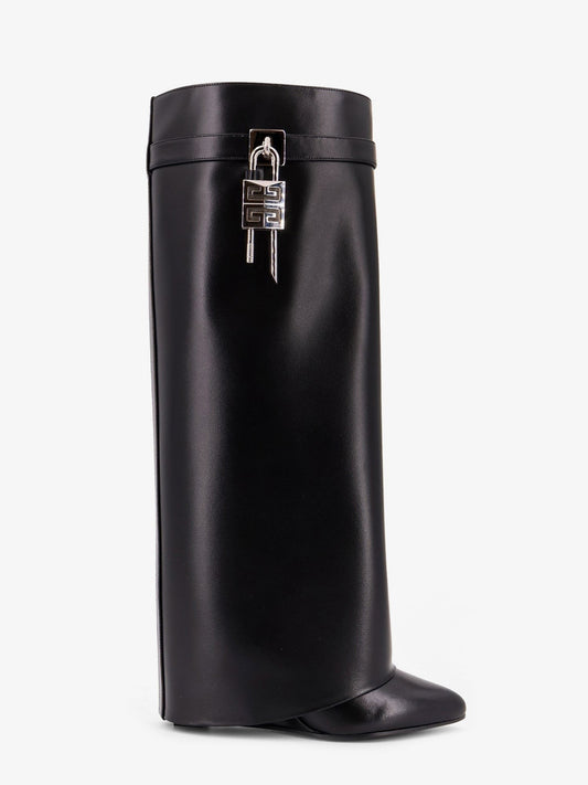 Givenchy Shark Lock leather boots
