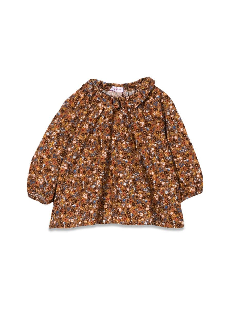 IL GUFO SHIRT M/L FLOWERS