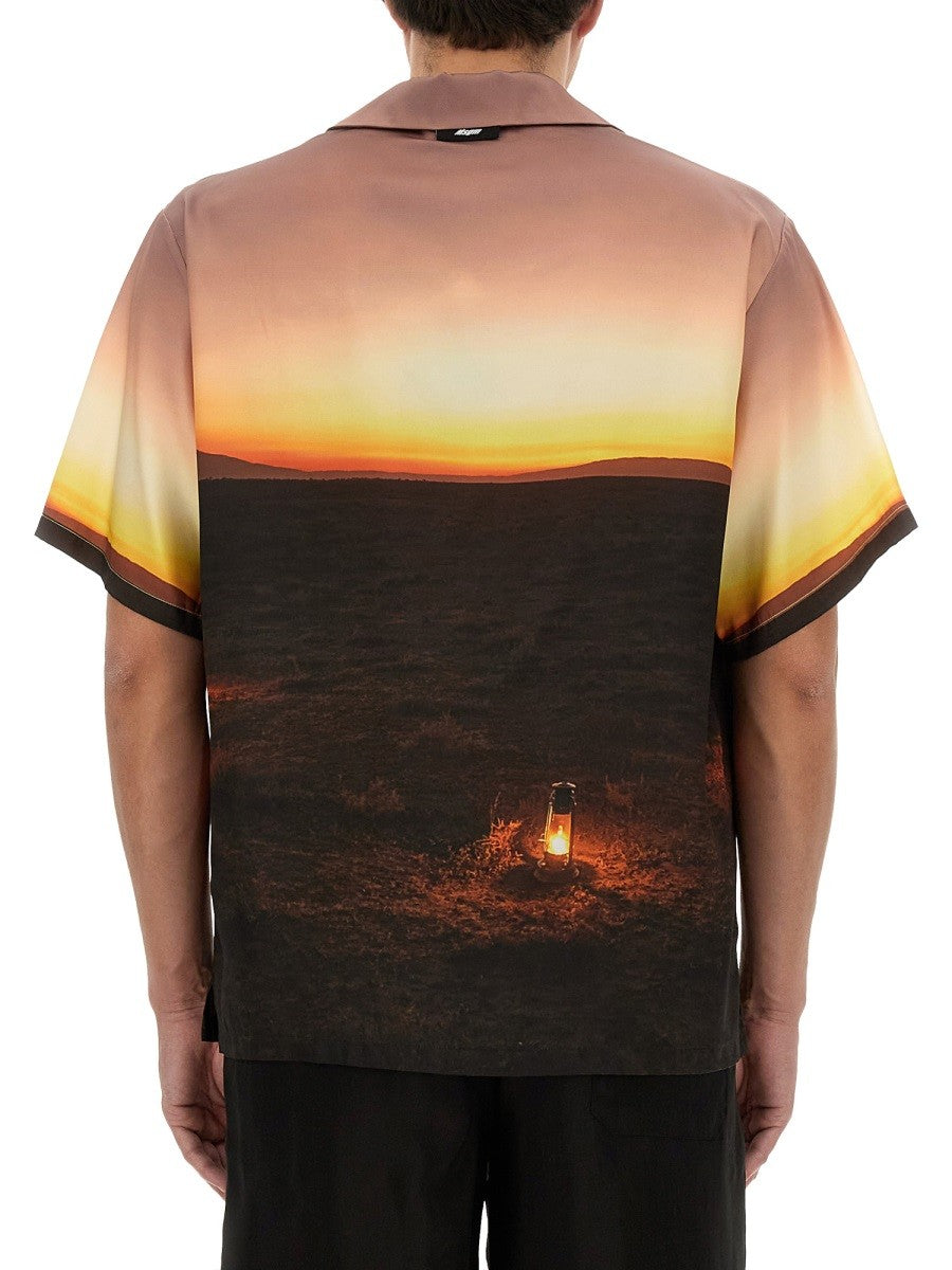 msgm SHIRT "SUNSET"