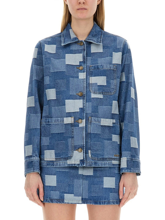 A.P.C. SHIRT "VESTE SILVA"