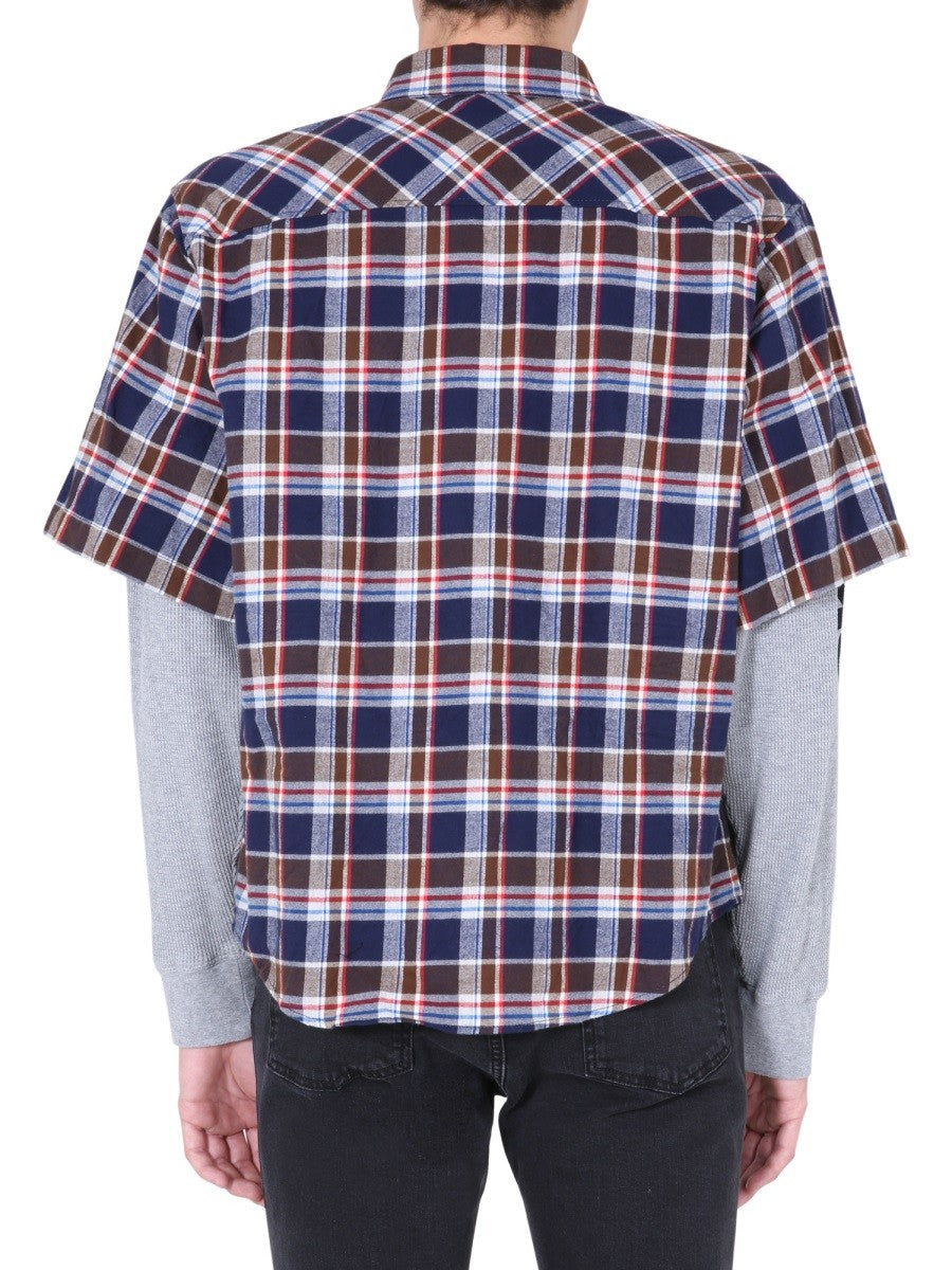 Dsquared SHIRT WITH DOUBLE SLEEVES