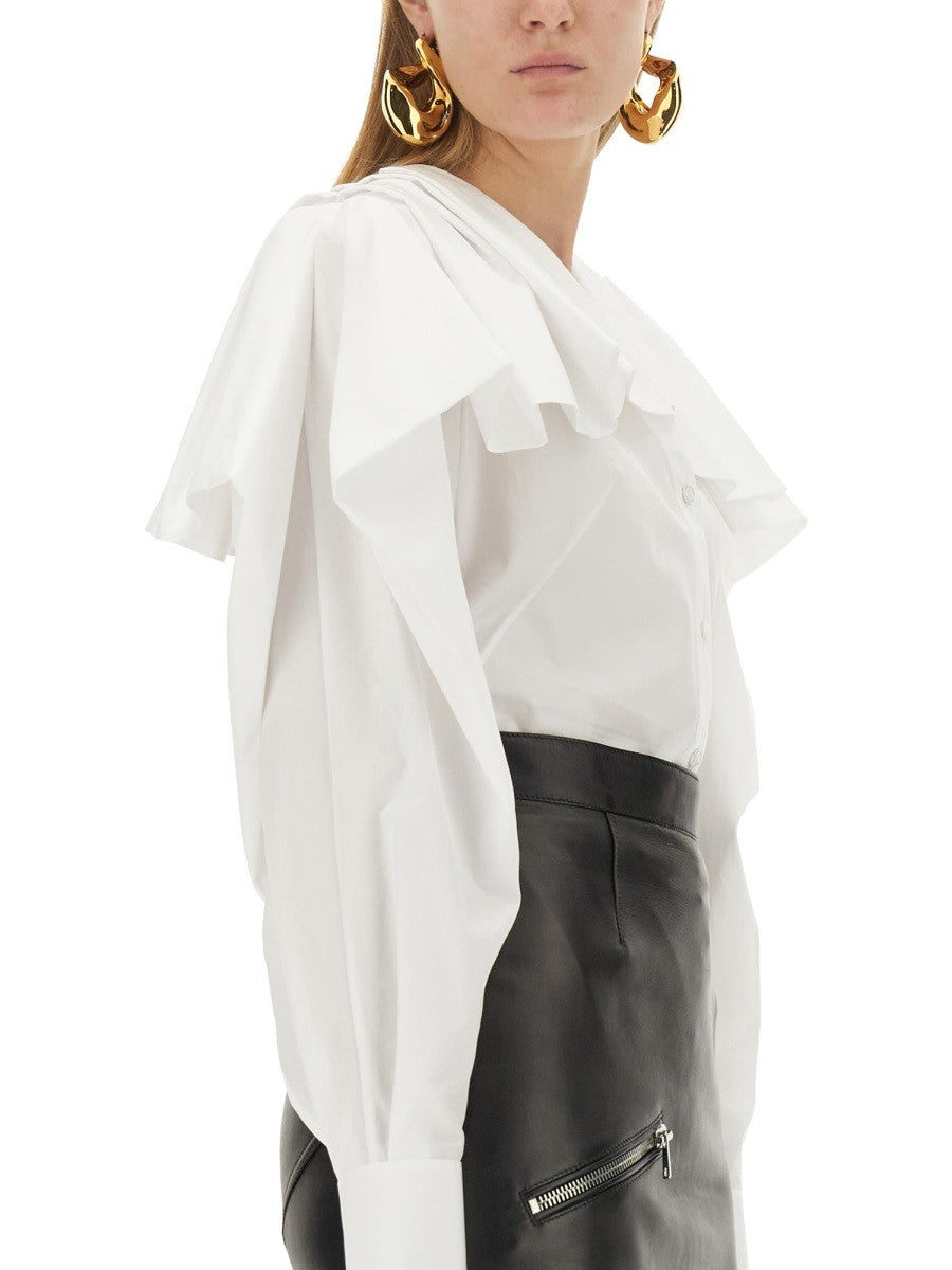 Alexander Mcqueen SHIRT WITH DRAPE